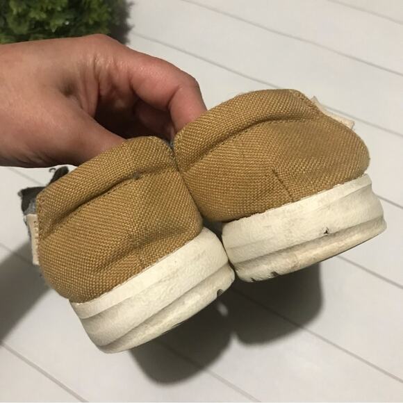 Hey Dude Wendy Slip On Shoes Sneakers‎ Gray Mustard Mix Women’s Size 7 - Picture 3 of 7